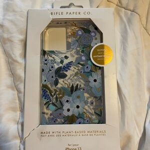 NWT Rifle Paper Co. iPhone 13 Case Mate Garden Party Case
